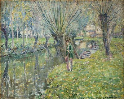 Junto al río de Frederick Carl Frieseke