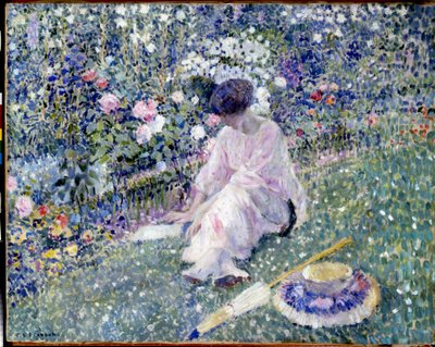 Jardín en Junio de Frederick Carl Frieseke