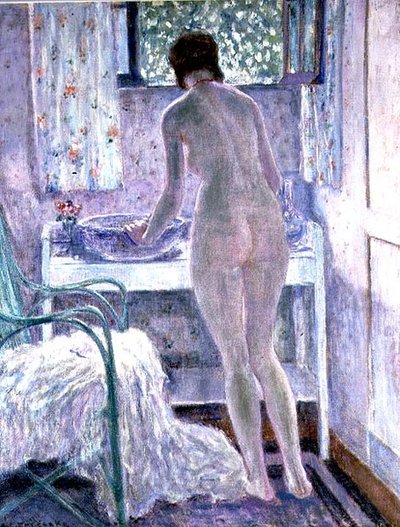 Toilette matutina de Frederick Carl Frieseke