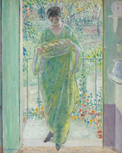 La puerta de la cocina de Frederick Carl Frieseke