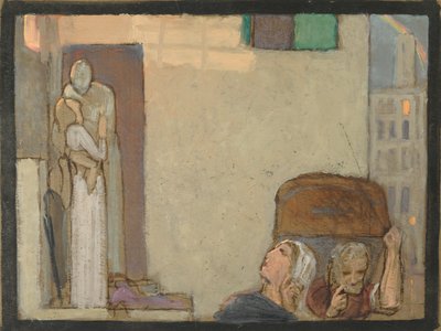 Estudio para La Despedida, c.1907 de Frederick Cayley Robinson