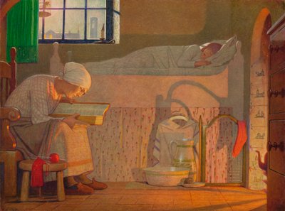 La palabra, c. 1922 de Frederick Cayley Robinson