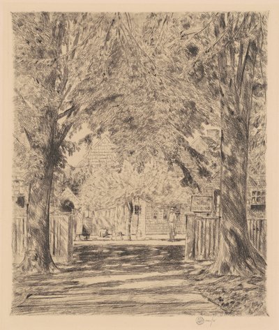 Un idilio en Easthampton de Frederick Childe Hassam