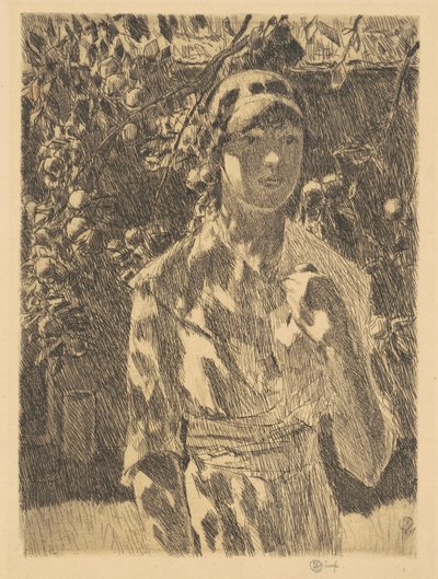 Helen Burke, 1917 de Frederick Childe Hassam