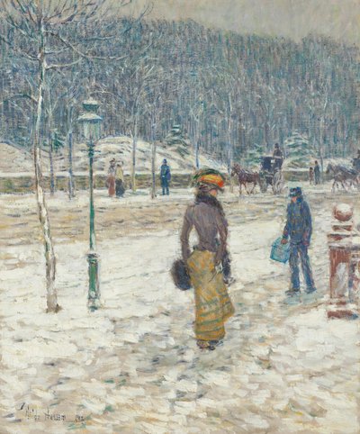 Calle de Nueva York de Frederick Childe Hassam