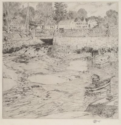 Encaje antiguo, 1915 de Frederick Childe Hassam