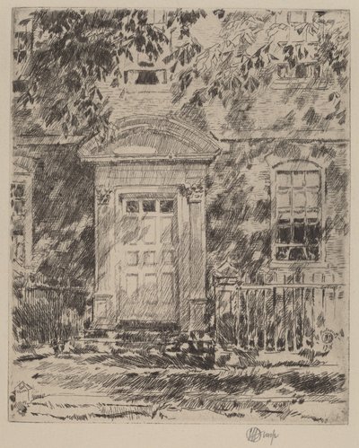 Puerta de Portsmouth de Frederick Childe Hassam