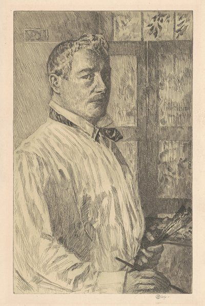 Autorretrato, 1916 de Frederick Childe Hassam