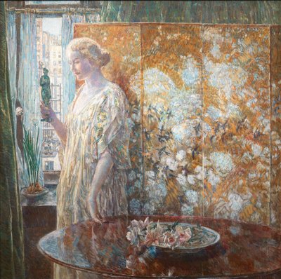 Tanagra Los constructores, Nueva York de Frederick Childe Hassam