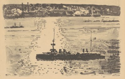 El Crucero Francés, 1918 de Frederick Childe Hassam