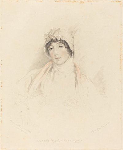 Lucy Lawrence de Frederick Christian Lewis I after Sir Thomas Lawrence