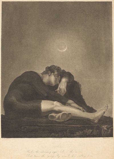 Lycidas de Frederick Christian Lewis I and Moses Haughton II after Henry Fuseli; published by Moses Haughton II