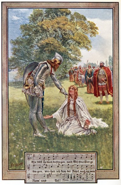 He Forbids the Questions, ilustración de 