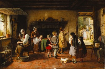 Tristeza temprana, 1861 de Frederick Daniel Hardy