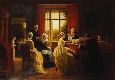 Música en la rectoría de Frederick Daniel Hardy