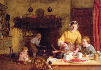 Conservando mermelada de Frederick Daniel Hardy