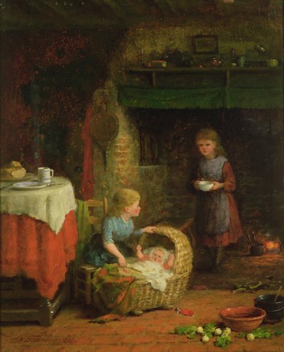 Duérmete niño de Frederick Daniel Hardy