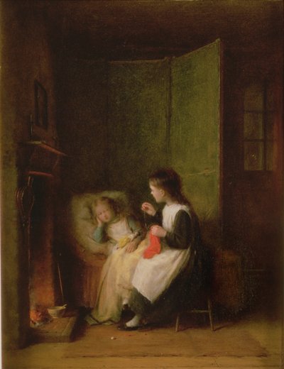 El convaleciente de Frederick Daniel Hardy