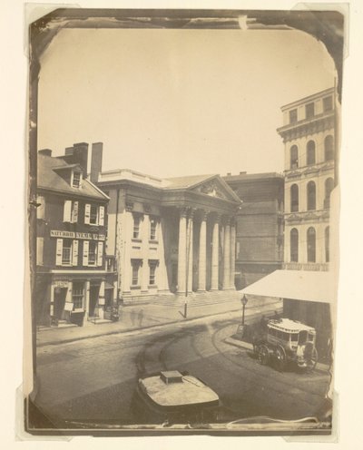 Primer Banco de los Estados Unidos, Filadelfia, 1859 de Frederick DeBourg Richards