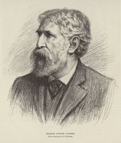 Retrato de Charles Dudley Warner de Frederick Dielman