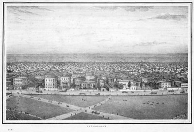 Chowringhee, Calcuta, India, c1840s de Frederick Fiebig