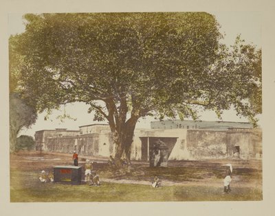 Cárcel, Calcuta.Fotógrafo: Fiebig, Frederick c 1851-1852 Vistas de Calcuta y distritos circundantes. de Frederick Fiebig