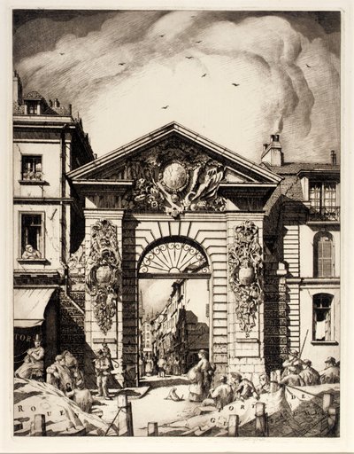 Rouen, Porte de Guillaume de Frederick G. Hall