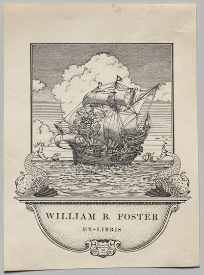 Exlibris: William B. Foster de Frederick Garrison Hall
