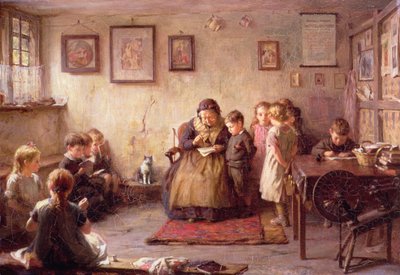 La Escuela de la Dama de Frederick George Cotman