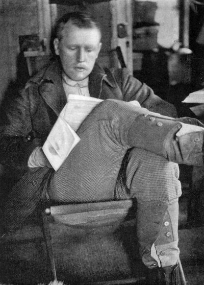 Fridtjof Nansen después de su lavado y cepillado de Frederick George Jackson