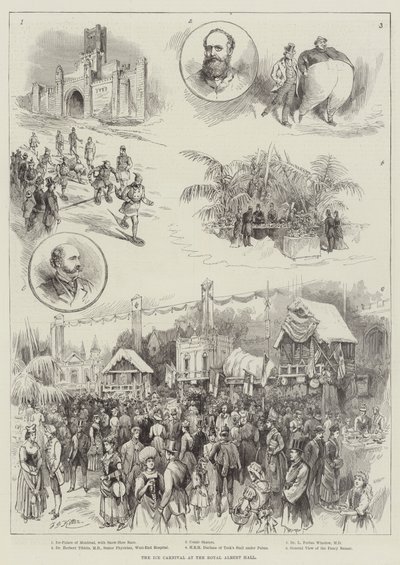 El carnaval de hielo en el Royal Albert Hall de Frederick George Kitton