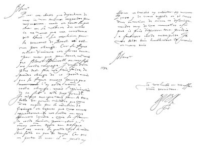 Carta de Robert Devereux, Conde de Essex, a Maurice, Príncipe de Orange, 1594 1865 de Frederick George Netherclift
