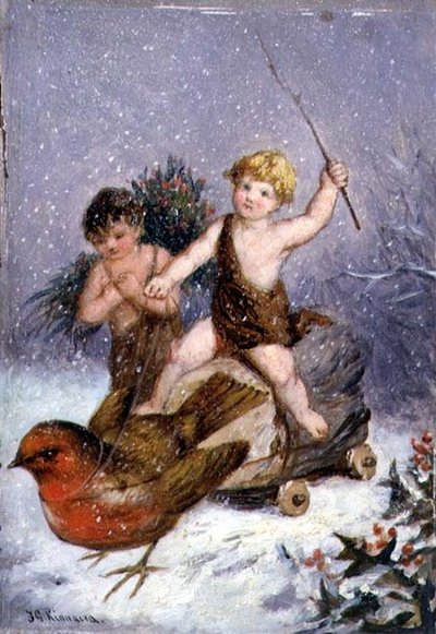 Las cuatro estaciones: Invierno de Frederick Gerald Kinnaird