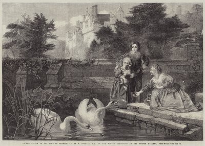 Castillo de Hever en la época de Carlos I de Frederick Goodall