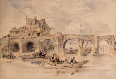 Puente viejo de Frederick Goodall