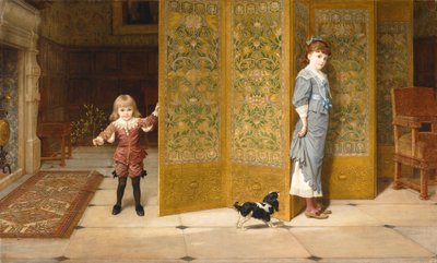 Puritano y Caballero de Frederick Goodall