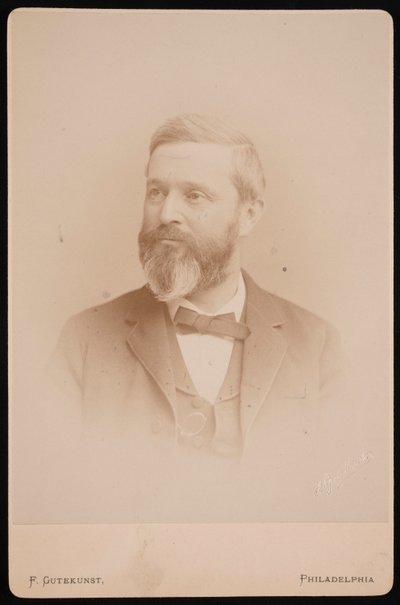 Retrato de Horatio Curtis Wood, Jr. 1841-1920, 1889 de Frederick Gutekunst