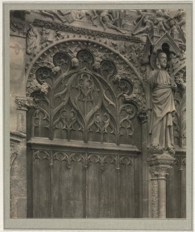 Bourges Cathedral: Crypt Under Nave de Frederick Henry Evans