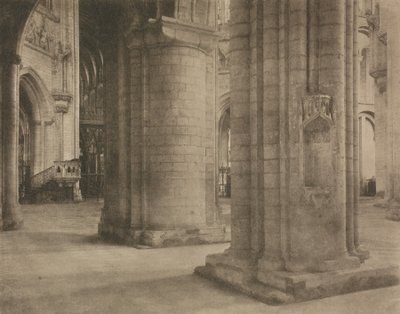 Trabajo de Cámara: Catedral de Ely: A través de la Nave y el Octágono de Frederick Henry Evans
