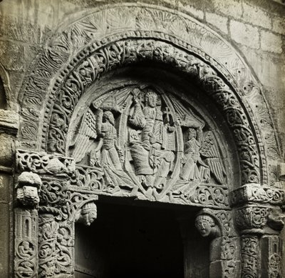 Catedral de Ely: Talla sobre la puerta del Prior de Frederick H. Evans