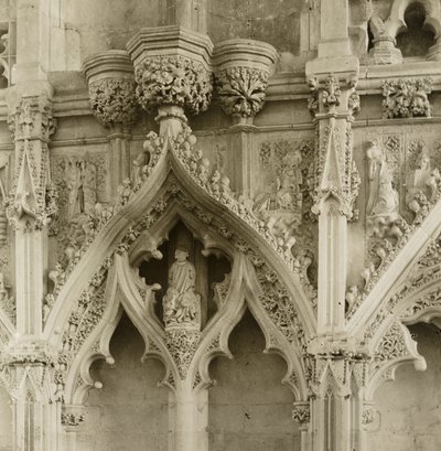 Catedral de Ely: Capilla de la Dama, detalles de Frederick H. Evans