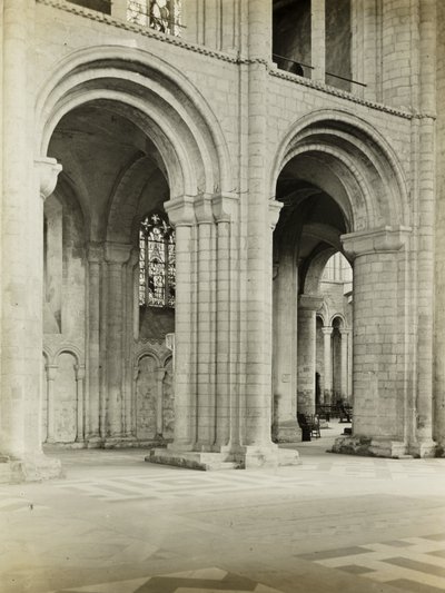 Catedral de Ely: Arcos de la nave de Frederick H. Evans