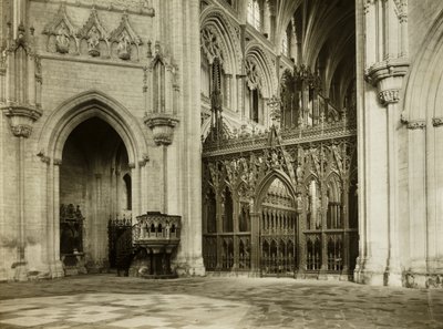 Catedral de Ely: Del octógono al coro de Frederick H. Evans