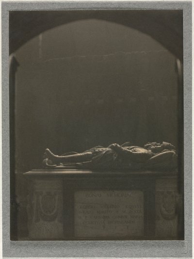 Westminster Abbey, Tomb of Sir Georges Villiers (d. 1605) de Frederick Henry Evans