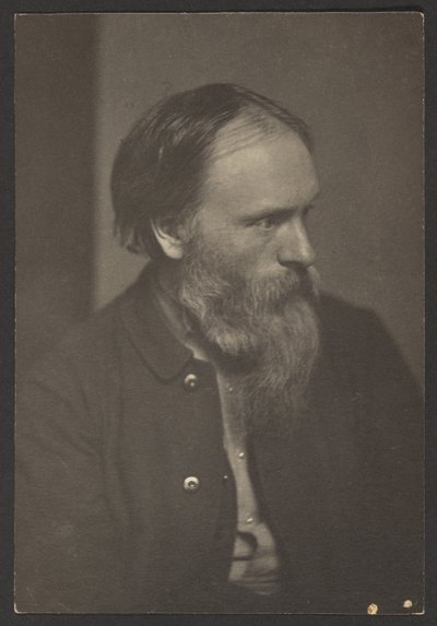 Sir E. Burne-Jones de Frederick H. Hollyer