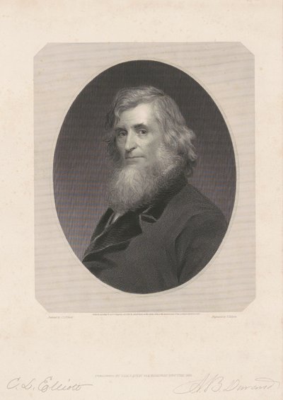 Asher B. Durand de Frederick Halpin, after Charles Loring Elliott
