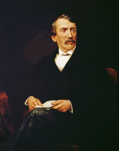 Retrato de Livingstone (1813-1873) de Frederick Havill