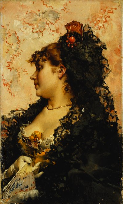 Una belleza española de Frederick Hendrick Kaemmerer