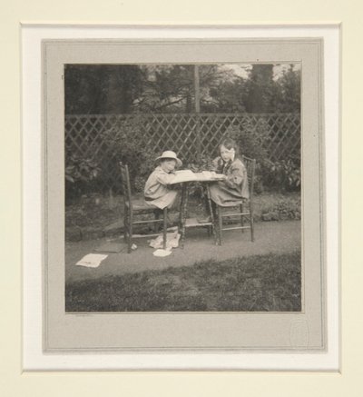 Bárbara y Evan Evans de Frederick Henry Evans