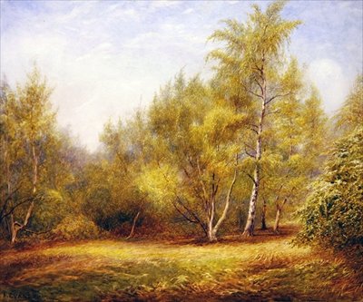 Bosque de Epping cerca de Buckhurst Hill de Frederick Henry Evans